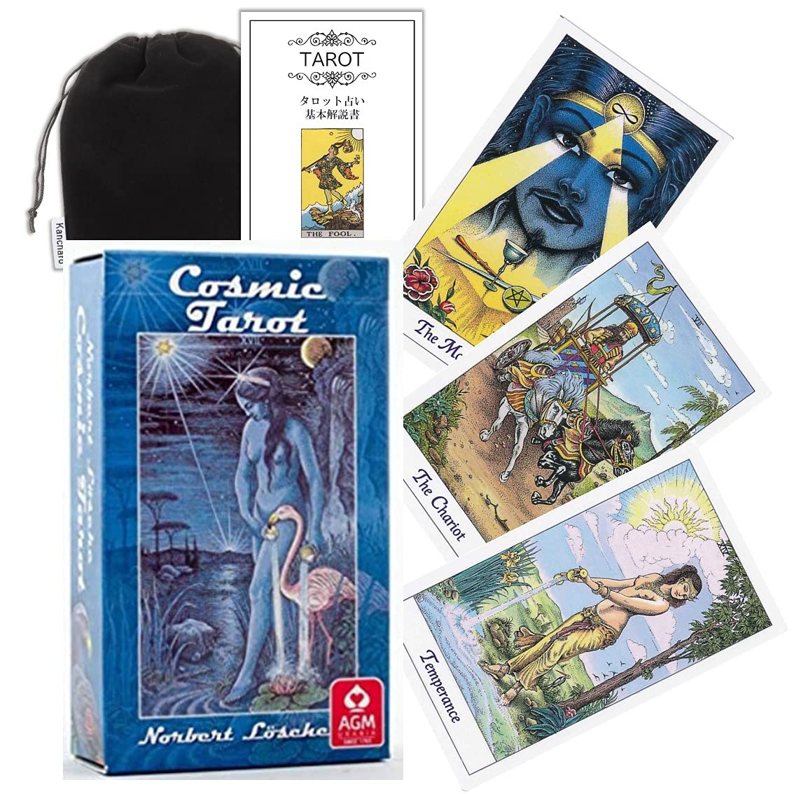 Amazon.co.jp: Kancharo Tarot Cards, 78 Cards, Tarot Divination